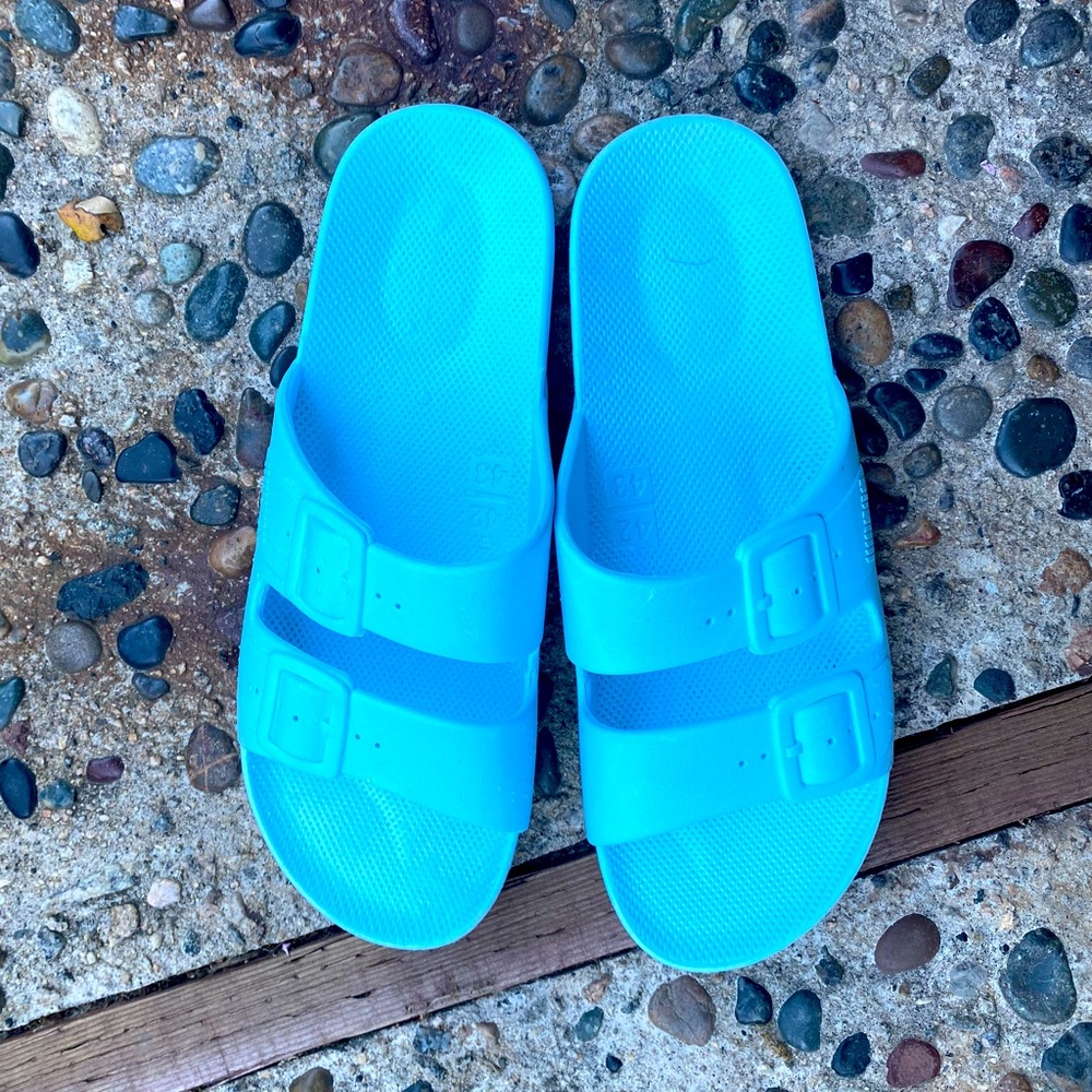 EUC Freedom Moses Virgin Two Band Sandal